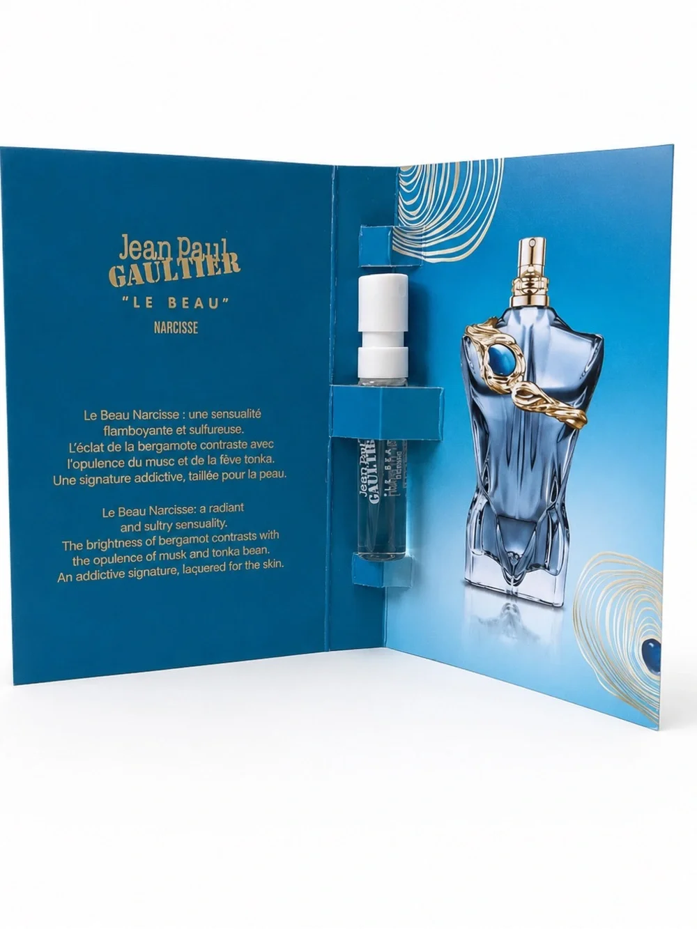 Jean Paul Gaultier Le Beau Narcisse EDP Samples 1.5 mL x2